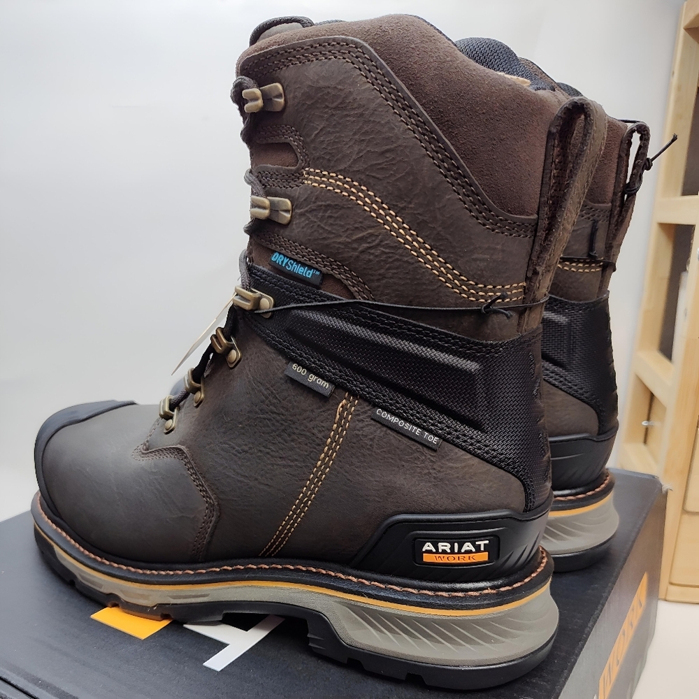 ARIAT Stump Jumper 8" CSA Glacier Grip H20 600g Composite Toe Work Boot 10038283 - Picture 6 of 15
